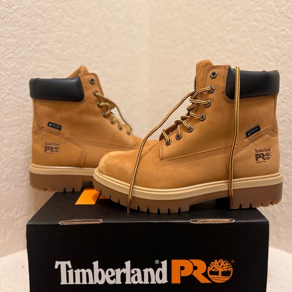❌SOLD❌Timberland PRO Men's Brown Leather Boots - Picture 1 of 6